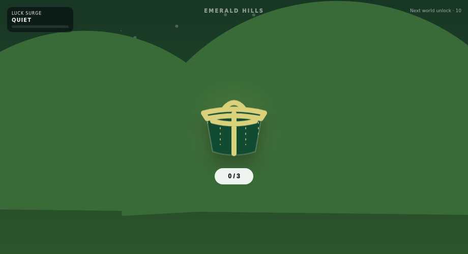 Three-Tap St. Patrick's Lucky Vault actual widget preview